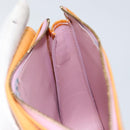 LOUIS VUITTON Monogram Vernis Motto Pouch Marshmallow Pink M91312 LV Auth gh1342-20