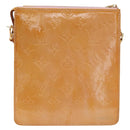 LOUIS VUITTON Monogram Vernis Motto Pouch Marshmallow Pink M91312 LV Auth gh1342-2