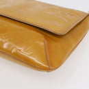 LOUIS VUITTON Monogram Vernis Thompson Street Bag Beige M91301 LV Auth gh1343-9