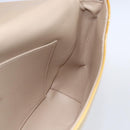 LOUIS VUITTON Monogram Vernis Thompson Street Bag Beige M91301 LV Auth gh1343-17