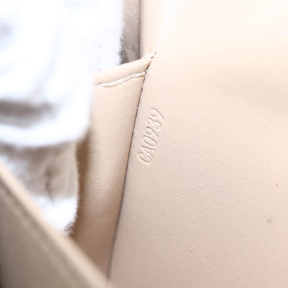 LOUIS VUITTON Monogram Vernis Thompson Street Bag Beige M91301 LV Auth gh1343