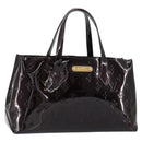 LOUIS VUITTON Monogram Vernis Wilshire PM Hand Bag Amarante M93641 Auth gh1345-1