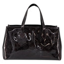 LOUIS VUITTON Monogram Vernis Wilshire PM Hand Bag Amarante M93641 Auth gh1345-3