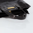 LOUIS VUITTON Monogram Vernis Wilshire PM Hand Bag Amarante M93641 Auth gh1345-7