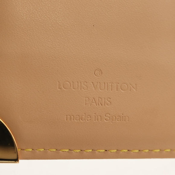 LOUIS VUITTON Multicolor Agenda PM Day Planner Cover White R21074 Auth gh1347V