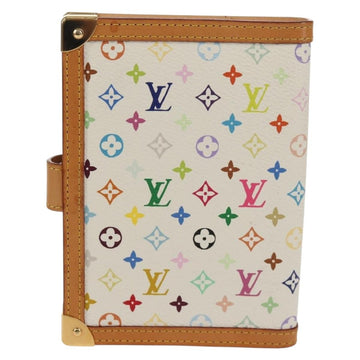 LOUIS VUITTON Multicolor Agenda PM Day Planner Cover White R21074 Auth gh1347V - 0