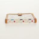 LOUIS VUITTON Multicolor Agenda PM Day Planner Cover White R21074 Auth gh1347V-5