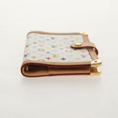 LOUIS VUITTON Multicolor Agenda PM Day Planner Cover White R21074 Auth gh1347V-7