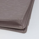 LOUIS VUITTON Epi Biarritz Shoulder Bag Lilac M5293B LV Auth gh1348-15