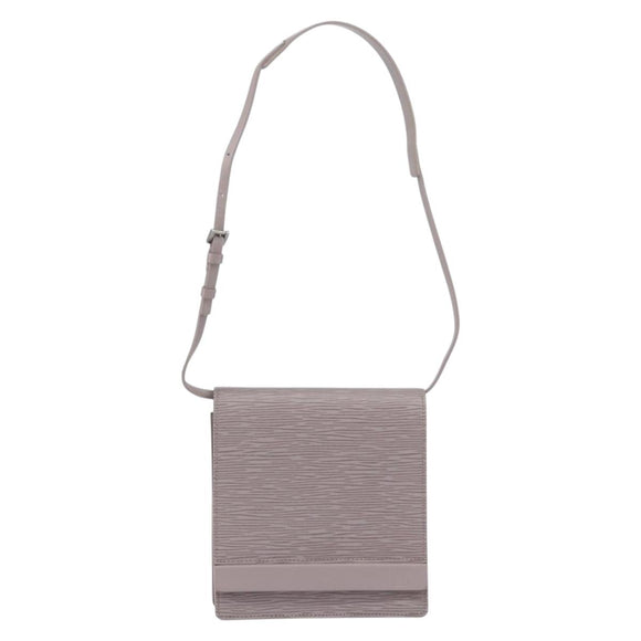 LOUIS VUITTON Epi Biarritz Shoulder Bag Lilac M5293B LV Auth gh1348