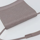 LOUIS VUITTON Epi Biarritz Shoulder Bag Lilac M5293B LV Auth gh1348-6