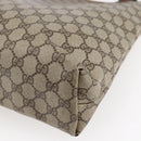 GUCCI GG Supreme Web Sherry Line Tote Bag PVC Beige Gold 39 02 003 Auth gh1349-15