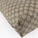 GUCCI GG Supreme Web Sherry Line Tote Bag PVC Beige Gold 39 02 003 Auth gh1349-16