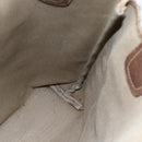 GUCCI GG Supreme Web Sherry Line Tote Bag PVC Beige Gold 39 02 003 Auth gh1349-18