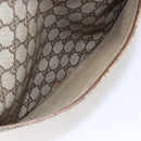 GUCCI GG Supreme Web Sherry Line Tote Bag PVC Beige Gold 39 02 003 Auth gh1349-20