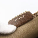 GUCCI GG Supreme Web Sherry Line Tote Bag PVC Beige Gold 39 02 003 Auth gh1349-12