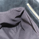 FENDI Tote Bag Leather Black Gold Auth gh135-17