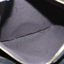 FENDI Tote Bag Leather Black Gold Auth gh135-23