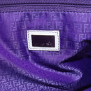 FENDI Zucca Canvas Tote Bag White Gold Auth gh1350-17