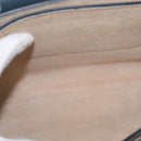 Chloe Fay Shoulder Bag Suede Leather Green Gold Auth gh1351-11