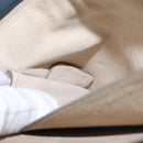 Chloe Fay Shoulder Bag Suede Leather Green Gold Auth gh1351-12