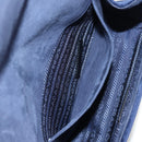 PRADA Kaye Shoulder Bag Velor Blue Gold Auth gh1354M-23