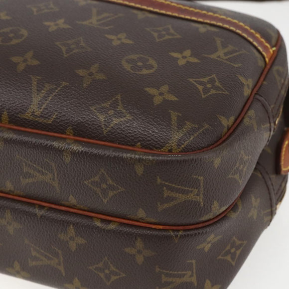 LOUIS VUITTON Monogram Reporter PM Shoulder Bag M45254 LV Auth gh1358