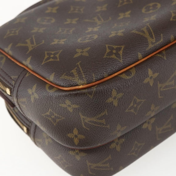 LOUIS VUITTON Monogram Reporter PM Shoulder Bag M45254 LV Auth gh1358