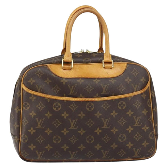 LOUIS VUITTON Monogram Deauville Hand Bag M47270 LV Auth gh1360