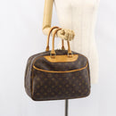 LOUIS VUITTON Monogram Deauville Hand Bag M47270 LV Auth gh1360-24