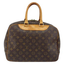 LOUIS VUITTON Monogram Deauville Hand Bag M47270 LV Auth gh1360-2