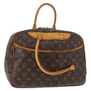 LOUIS VUITTON Monogram Deauville Hand Bag M47270 LV Auth gh1362-1