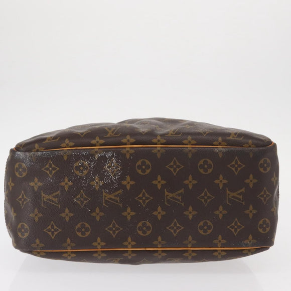 LOUIS VUITTON Monogram Deauville Hand Bag M47270 LV Auth gh1362