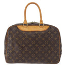 LOUIS VUITTON Monogram Deauville Hand Bag M47270 LV Auth gh1362-2
