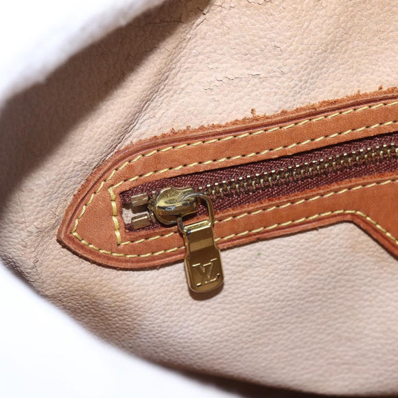 LOUIS VUITTON Monogram Bucket PM Shoulder Bag M42238 LV Auth gh1364