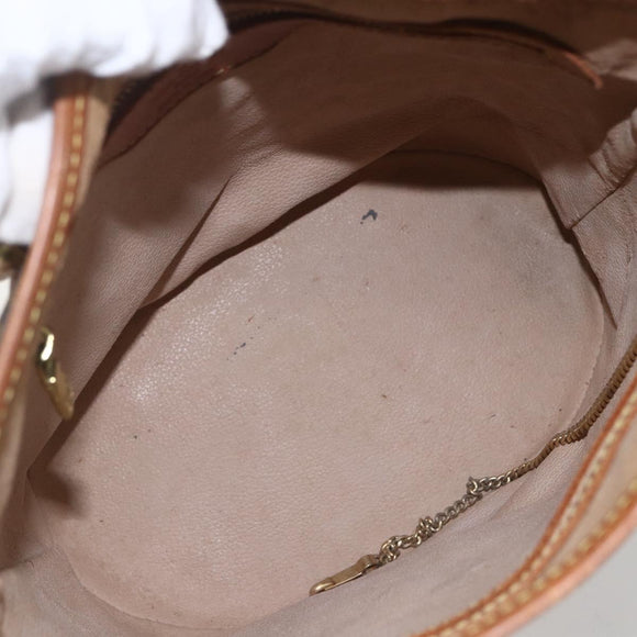 LOUIS VUITTON Monogram Bucket PM Shoulder Bag M42238 LV Auth gh1364