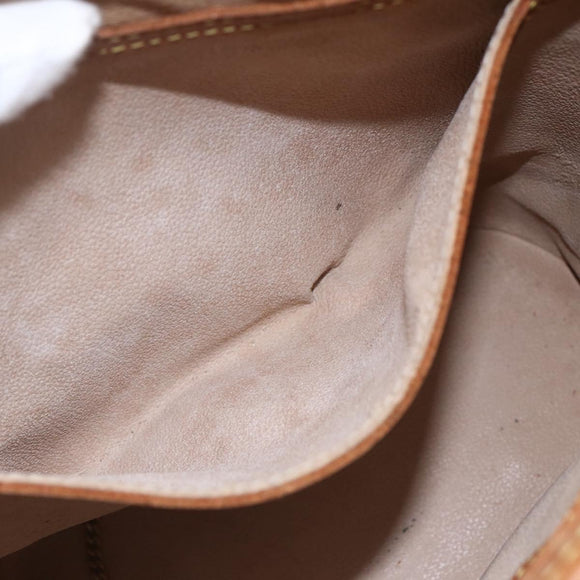 LOUIS VUITTON Monogram Bucket PM Shoulder Bag M42238 LV Auth gh1364