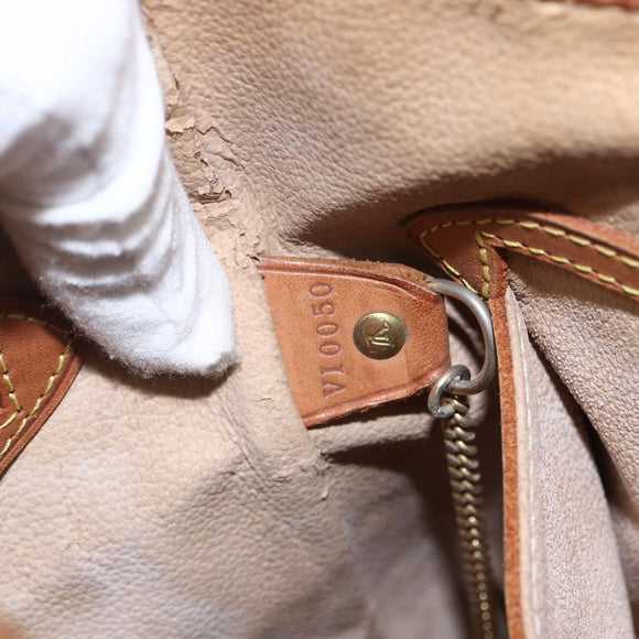 LOUIS VUITTON Monogram Bucket PM Shoulder Bag M42238 LV Auth gh1364