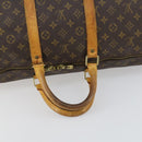 LOUIS VUITTON Monogram Keepall Bandouliere 55 Boston Bag M41414 LV Auth gh1365-8