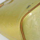 LOUIS VUITTON Monogram Vernis Houston Hand Bag Gris M91053 LV Auth gh1369-16