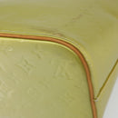 LOUIS VUITTON Monogram Vernis Houston Hand Bag Gris M91053 LV Auth gh1369-17