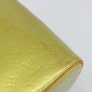 LOUIS VUITTON Monogram Vernis Houston Hand Bag Gris M91053 LV Auth gh1369-19