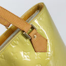 LOUIS VUITTON Monogram Vernis Houston Hand Bag Gris M91053 LV Auth gh1369-20