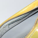 LOUIS VUITTON Monogram Vernis Houston Hand Bag Gris M91053 LV Auth gh1369-10