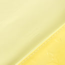 LOUIS VUITTON Monogram Vernis Thompson Street Bag Lime Yellow M91071 Auth gh1370-18
