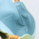 LOUIS VUITTON Monogram Vernis Thompson Street Bag Baby Blue M91009 Auth gh1371-19