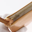 LOUIS VUITTON Monogram Vernis Lexington Etui Beige M91010 LV Auth gh1374-10