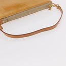 LOUIS VUITTON Monogram Vernis Lexington Etui Beige M91010 LV Auth gh1374-7