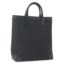 GUCCI GG Canvas Hand Bag Black 002 1121 Auth gh1379-1