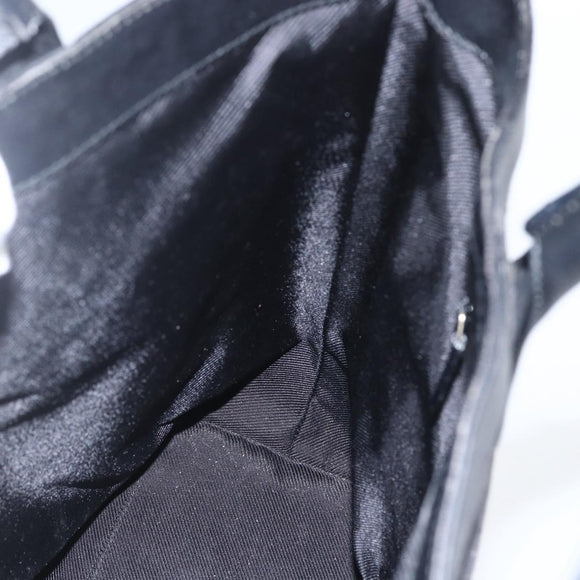 GUCCI GG Canvas Hand Bag Black 002 1121 Auth gh1379